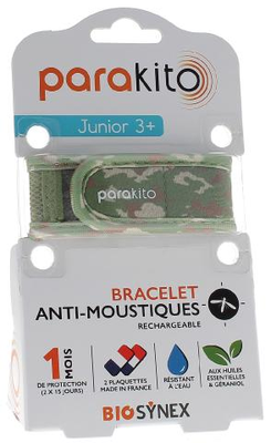 PARAKITO Bracelet anti-moustiques Junior 3+