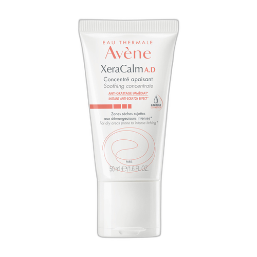 Image Avene Eau Thermale Avène - XeraCalm A.D - Concentré apaisant SOS - peaux très sèches sujettes à l'eczéma atopique et aux démangeaisons 50 ml