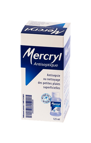 Image MERCRYL SOLUTION FL 125ML