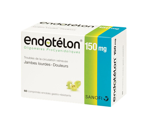 Image ENDOTELON 150MG 60 COMPRIMÉS