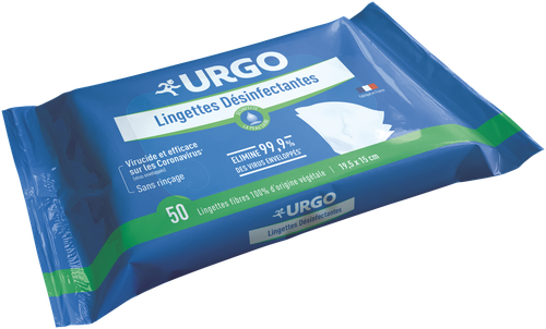 Urgo - Lingettes Désinfectantes – Sachets refermables
